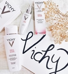Review bộ sản phẩm dưỡng trắng Vichy Ideal White