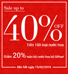 Chúc mừng năm mới, rộn ràng lộc Xuân, Sale upto 40%