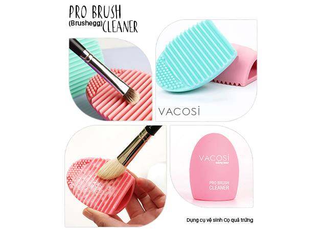 Dụng cụ rửa cọ Vacosi Brush Egg