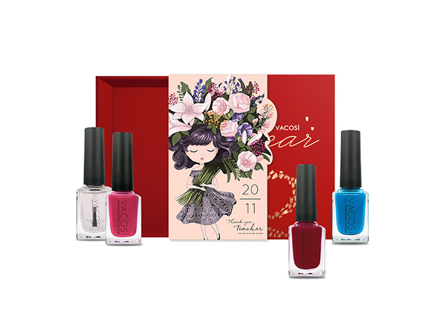 Nail Bộ nước sơn móng VACOSI Color Full Nail Gift Set - VAC 001 - Photo 3 Nail Bộ nước sơn móng VACOSI Color Full Nail Gift Set - VAC 001 - Photo 3