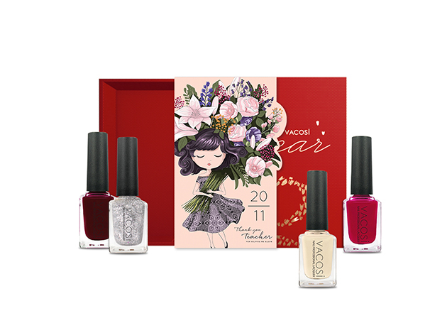 Nail Bộ nước sơn móng VACOSI Color Full Nail Gift Set - VAC 001 - Photo 4 Nail Bộ nước sơn móng VACOSI Color Full Nail Gift Set - VAC 001 - Photo 4