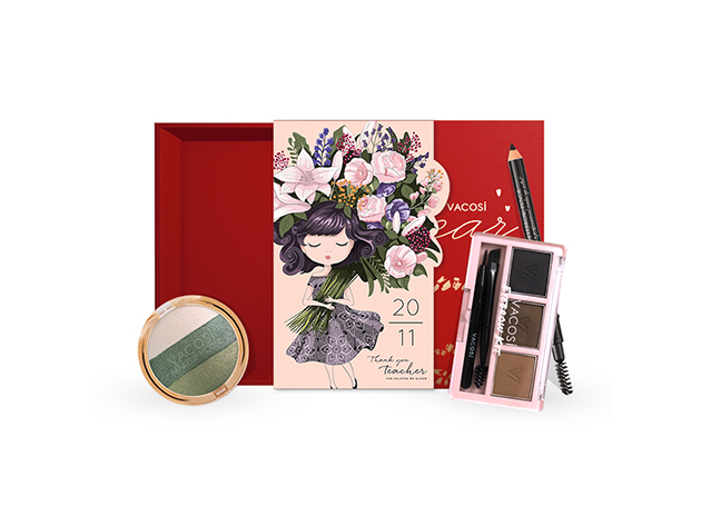 Trang điểm Bộ trang điểm mắt VACOSI Lovely Eyes Gift Set - SET006 Trang điểm Bộ trang điểm mắt VACOSI Lovely Eyes Gift Set - SET006