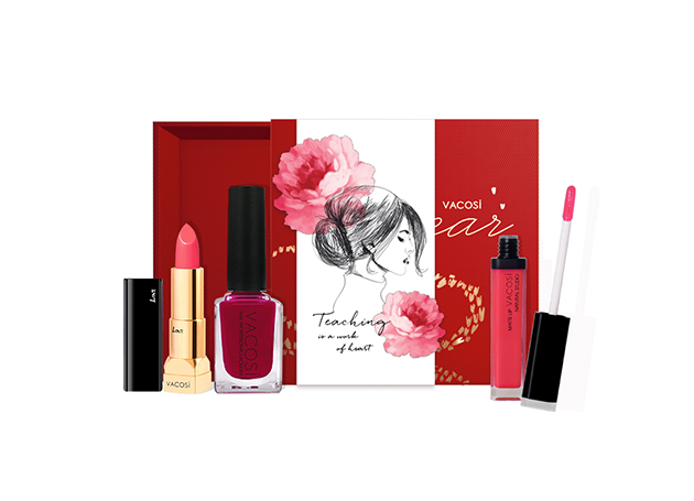 Trang điểm Bộ trang điểm môi VACOSI Perfect Lips Color Gift Set - SET011 Trang điểm Bộ trang điểm môi VACOSI Perfect Lips Color Gift Set - SET011