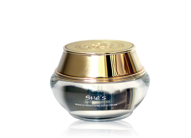 Mỹ phẩm Kem làm trắng da tinh chất Vàng Lisange Miracle Whitening Gold Cream Kem làm trắng da tinh chất Vàng Lisange Miracle Whitening Gold Cream