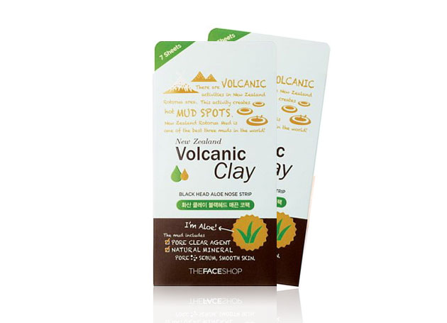 Mỹ phẩm Mặt nạ TheFaceShop Volcanic Clay Black Head Aloe Nose Strip Mặt nạ TheFaceShop Volcanic Clay Black Head Aloe Nose Strip