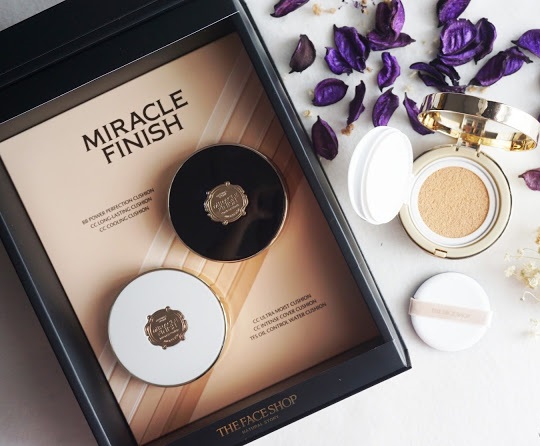 Trang điểm Phấn nước Thefaceshop Miracle Finish CC Long-Lasting Cushion - Photo 5 Trang điểm Phấn nước Thefaceshop Miracle Finish CC Long-Lasting Cushion - Photo 5