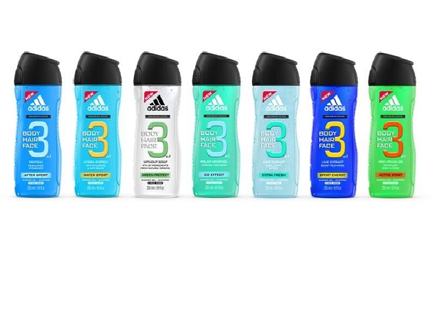 Mỹ phẩm Sữa tắm Adidas 3 in 1 Body Hair Face Mỹ phẩm Sữa tắm Adidas 3 in 1 Body Hair Face