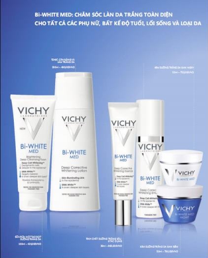 Mỹ phẩm Tinh chất dưỡng da & ngăn ngừa nám Vichy Bi-White MED Deep Corrective Whitening Essence - Photo 4 Tinh chất dưỡng da & ngăn ngừa nám Vichy Bi-White MED Deep Corrective Whitening Essence - Photo 4
