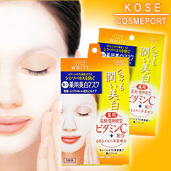 Mỹ phẩm Mặt nạ làm trắng và mịn da Kose Clear Turn White - Photo 4 Mặt nạ làm trắng và mịn da Kose Clear Turn White - Photo 4