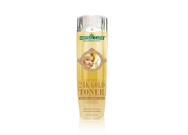 Mỹ phẩm Nước hoa hồng chống lão hóa Anti Aging 24k Gold Toner Nước hoa hồng chống lão hóa Anti Aging 24k Gold Toner