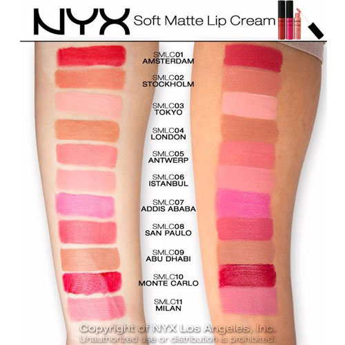 Trang điểm Son dạng kem NYX Soft Matte Lip Cream - Photo 6 Son dạng kem NYX Soft Matte Lip Cream - Photo 6