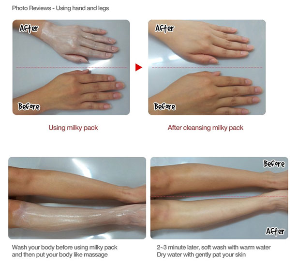 Mỹ phẩm Sữa tắm dưỡng trắng toàn thân Snow White Milky Pack - Photo 3 Sữa tắm dưỡng trắng toàn thân Snow White Milky Pack - Photo 3