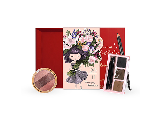 Trang điểm Bộ trang điểm mắt VACOSI Lovely Eyes Gift Set - SET005 Trang điểm Bộ trang điểm mắt VACOSI Lovely Eyes Gift Set - SET005