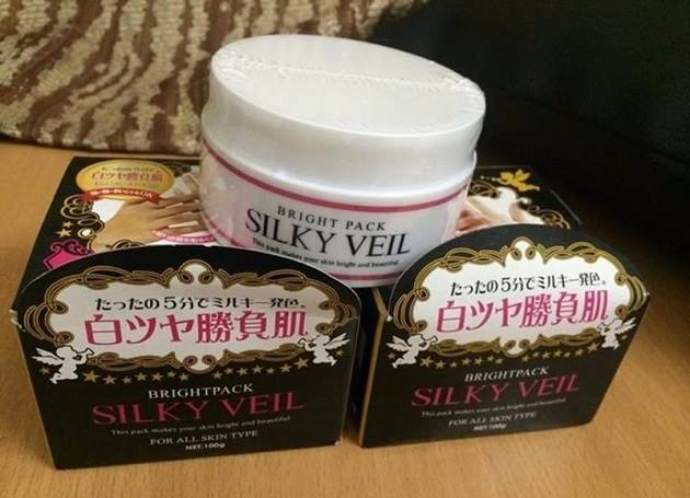 Mỹ phẩm Kem trắng da toàn thân Silky Veil - Photo 3 Mỹ phẩm Kem trắng da toàn thân Silky Veil - Photo 3