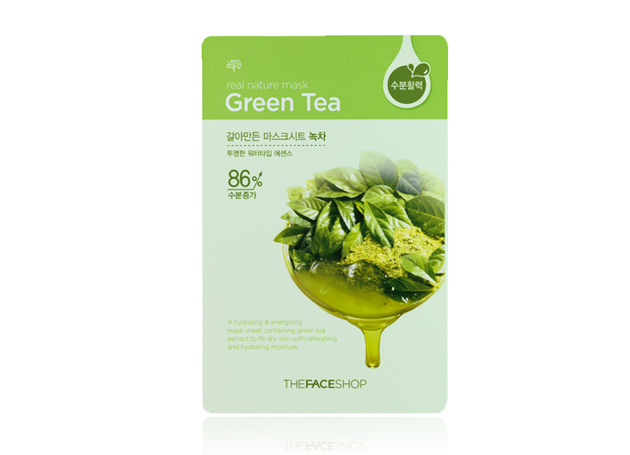 Mỹ phẩm Mặt Nạ TheFaceShop Green Tea Mặt Nạ TheFaceShop Green Tea
