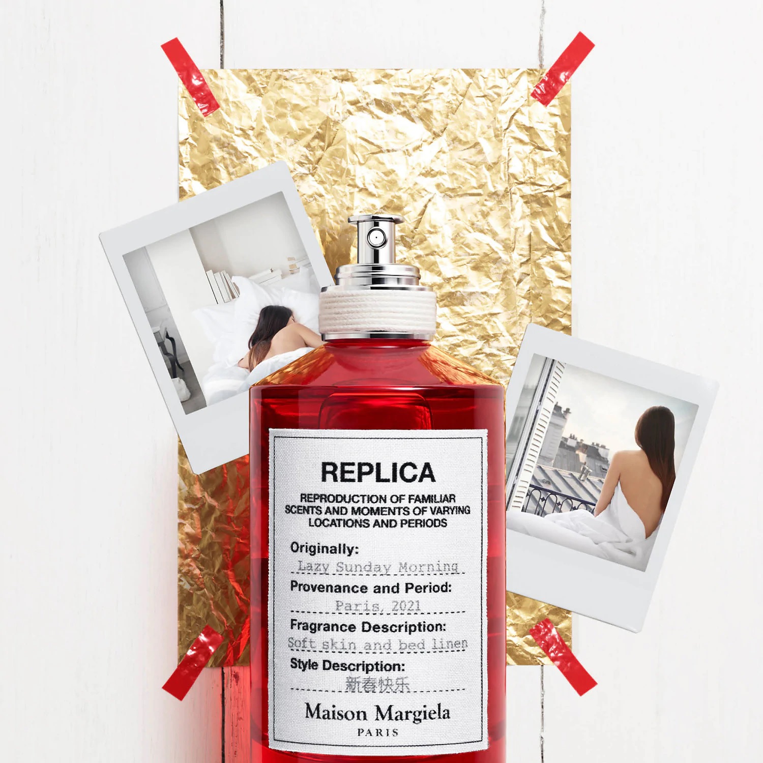 Nước hoa lớn Maison Margiela Replica Lazy Sunday Morning Limited - Photo 4 Nước Hoa Maison Margiela Replica Lazy Sunday Morning Limited - Photo 4