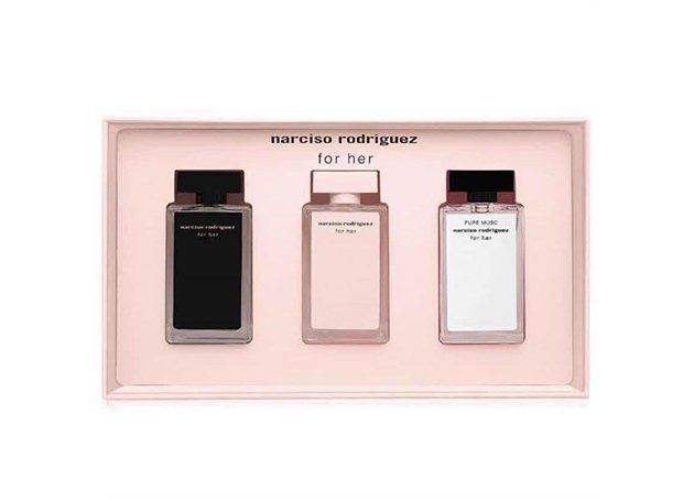 Set Nước Hoa Narciso For Her (1 EDT + 1 Pure Musc EDP + 1 EDP)