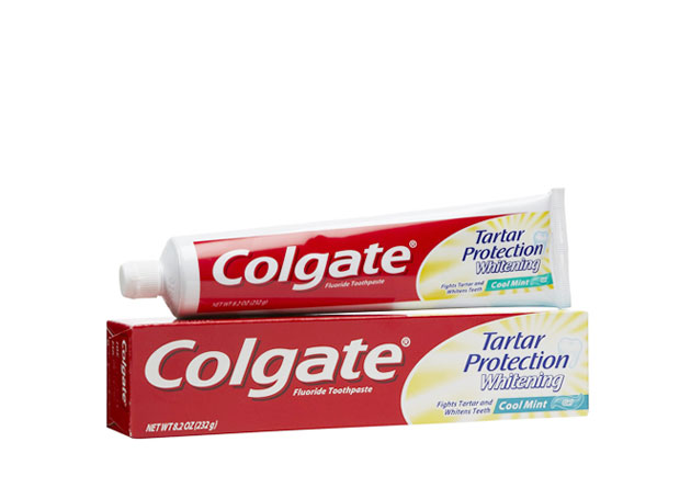 Mỹ phẩm Kem đánh răng Colgate Tartar Protection Whitening - Photo 2