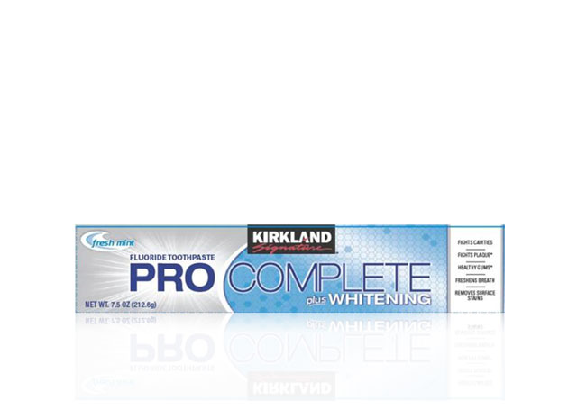 Kem đánh răng Kirkland Pro Complete Whitening