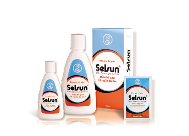 Sản phẩm Tóc Dầu gội trị gàu Selsun shampoo Dầu gội trị gàu Selsun shampoo