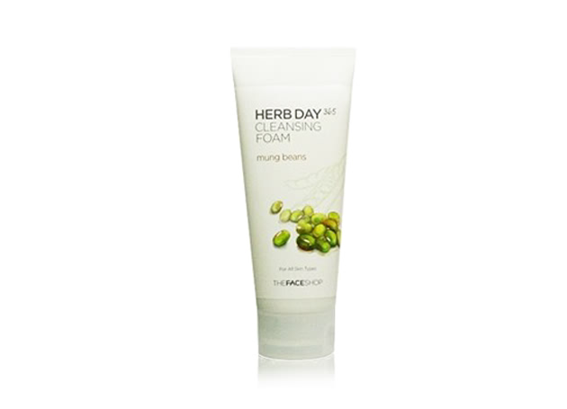 Mỹ phẩm Sữa rửa mặt TheFaceShop Herb Day 365 Cleansing Foam Mung Beans Sữa rửa mặt TheFaceShop Herb Day 365 Cleansing Foam Mung Beans