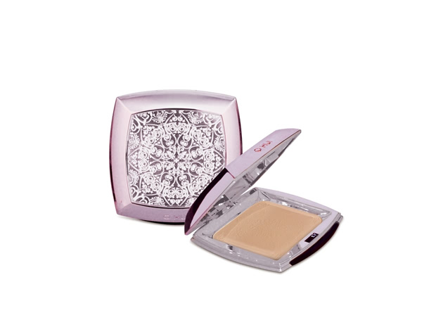 Trang điểm Phấn nén trang điểm chống lão hóa Ohui Tri-shield Pact Phấn nén trang điểm chống lão hóa Ohui Tri-shield Pact