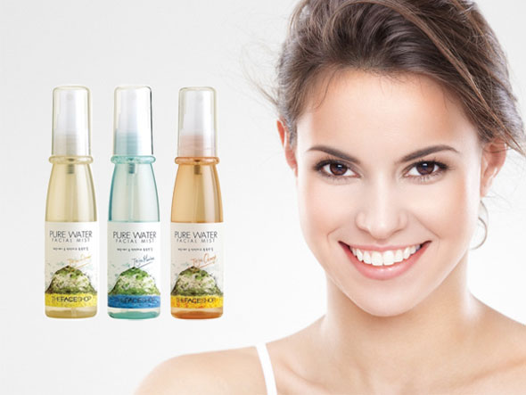 Mỹ phẩm Nước xịt khoáng Thefaceshop Pure Water Facial Mist - Photo 6 Nước khoáng Thefaceshop - Photo 6