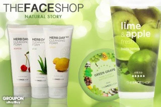 Mỹ phẩm Kem dưỡng thể TheFaceShop Green Grape Hand & Body Shiffon Cream - Photo 4 Kem dưỡng thể TheFaceShop Green Grape Hand & Body Shiffon Cream - Photo 4