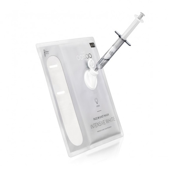 Mỹ phẩm Mặt Nạ Làm Trắng Da THE OOZOO Face In-shot Mask Entensive White - Photo 4 Mỹ phẩm Mặt Nạ Làm Trắng Da THE OOZOO Face In-shot Mask Entensive White - Photo 4