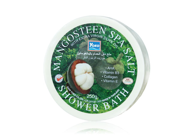 Mỹ phẩm Muối cát Yoko Mangosteen Spa Salt Shower Bath Muối cát Yoko Mangosteen Spa Salt Shower Bath