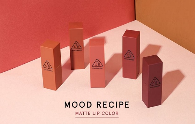 Trang điểm Son lì 3CE Mood Recipe Matte Lip Color Son lì 3CE Mood Recipe Matte Lip Color