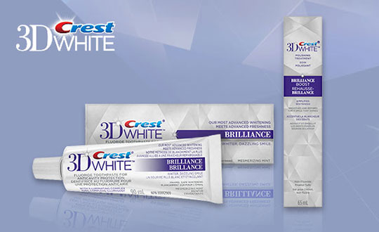 Mỹ phẩm Kem đánh răng làm trắng tạo độ bóng Crest 3D White Polishing Treatment Brilliance Boost - Photo 5