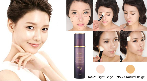 Trang điểm Kem nền RIACE JM LIQUID FOUNDATION SPF 20 - Photo 3 Kem nền RIACE JM LIQUID FOUNDATION SPF 20 - Photo 3