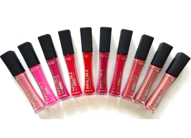 Trang điểm Son Lì Loreal Infalible Pro Matte Gloss Son Lì Loreal Infalible Pro Matte Gloss