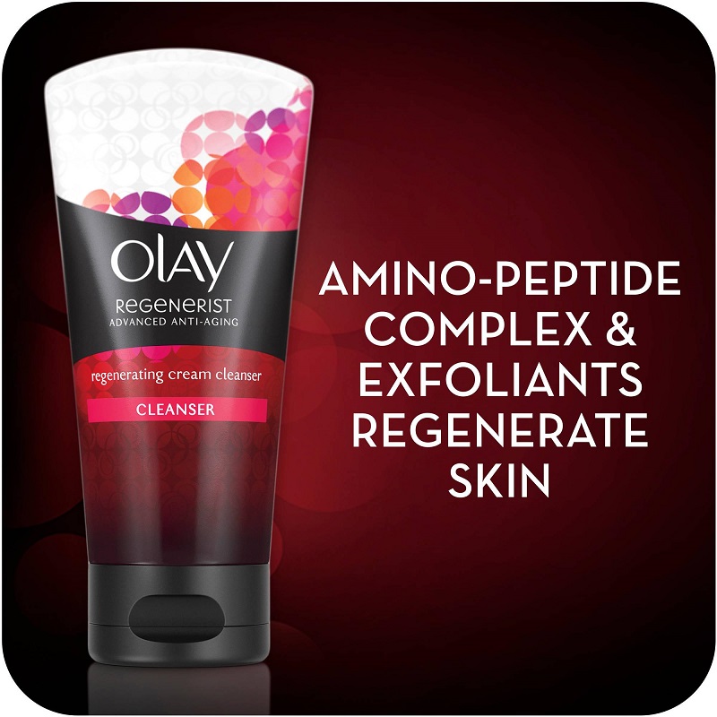 Mỹ phẩm Sữa rửa mặt Olay Regenerist Advanced Anti-Aging Regeneration Cream Cleanser - Photo 3 Sữa rửa mặt Olay Regenerist Advanced Anti-Aging Regeneration Cream Cleanser - Photo 3