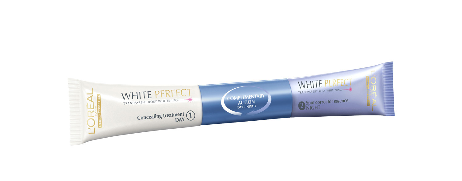 Mỹ phẩm Tinh chất làm mờ đốm nâu ban ngày và đêm Loreal White Perfect Day & Night Spot Corrector Tinh chất làm mờ đốm nâu ban ngày và đêm Loreal White Perfect Day & Night Spot Corrector
