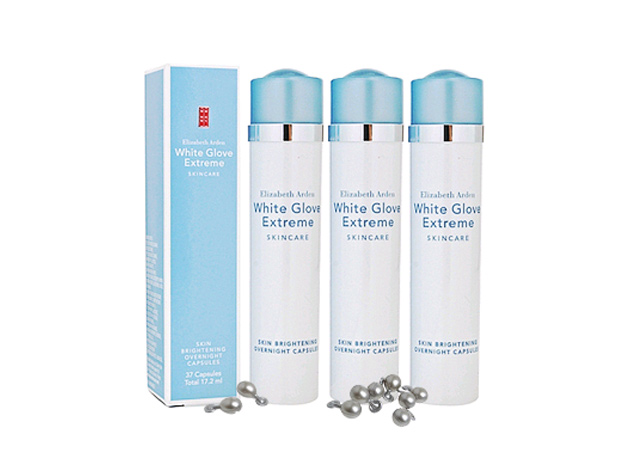 Mỹ phẩm Kem dưỡng ẩm trắng da Elizabeth Arden White Glove Extreme Skin Brightening Overnight Capsules Kem dưỡng ẩm trắng da Elizabeth Arden White Glove Extreme Skin Brightening Overnight Capsules