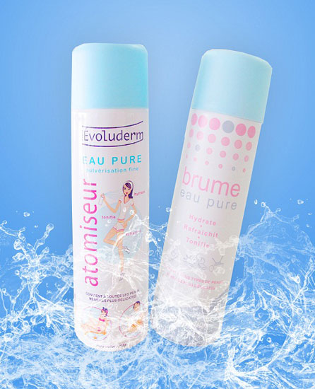 Mỹ phẩm Nước xịt khoáng Evoluderm Atomiseur Eau Pure - Photo 3 Nước khoáng Evoluderm - Photo 3