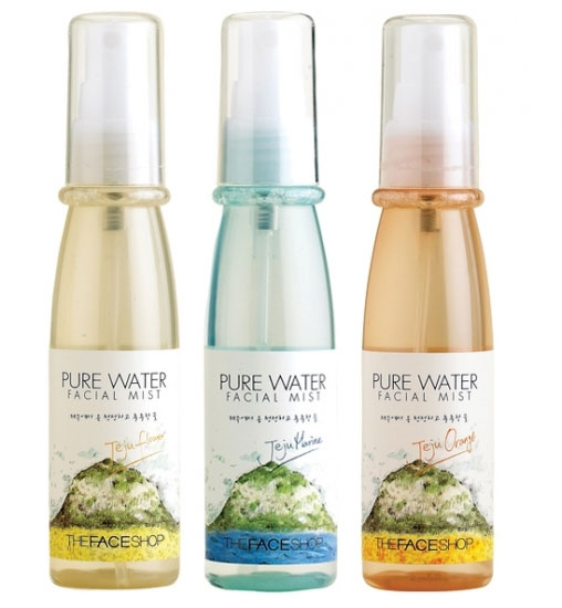 Mỹ phẩm Nước xịt khoáng Thefaceshop Pure Water Facial Mist - Photo 3 Nước khoáng Thefaceshop - Photo 3