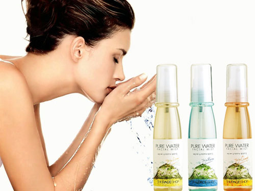 Mỹ phẩm Nước xịt khoáng Thefaceshop Pure Water Facial Mist - Photo 5 Nước khoáng Thefaceshop - Photo 5