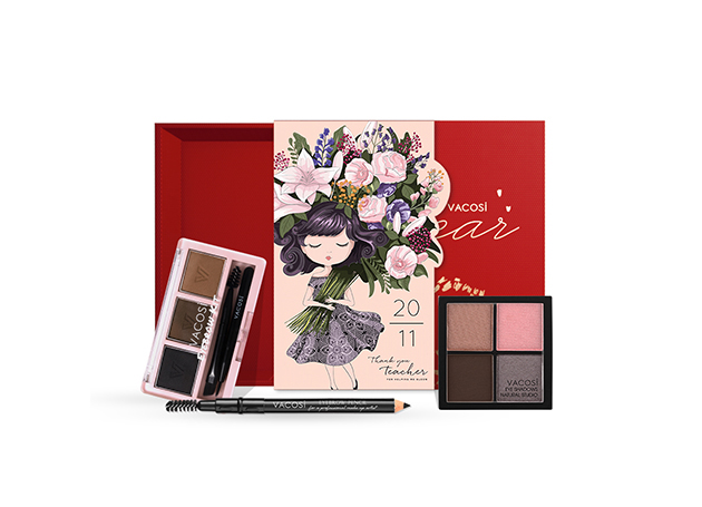 Trang điểm Bộ trang điểm mắt VACOSI Lovely Eyes Gift Set - SET008 Trang điểm Bộ trang điểm mắt VACOSI Lovely Eyes Gift Set - SET008