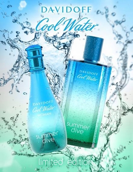 Nước hoa Cool Water Summer Dive Woman - Photo 4 Nước hoa Davidoff Cool Water Summer Dive - Photo 4