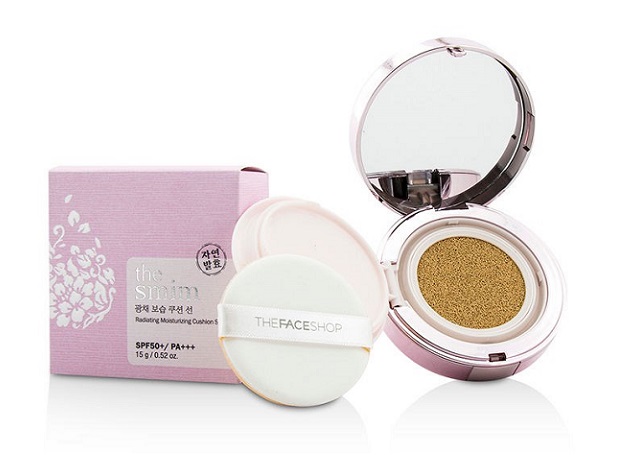 Trang điểm Phấn nước TheFaceShop The Smim Radiating Moisturizing Cushion Sun Phấn nước TheFaceShop The Smim Radiating Moisturizing Cushion Sun