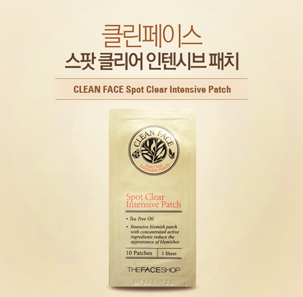 miếng dán trị mụn Thefaceshop Clean Face Spot Clear Intensive Patch - Photo 2