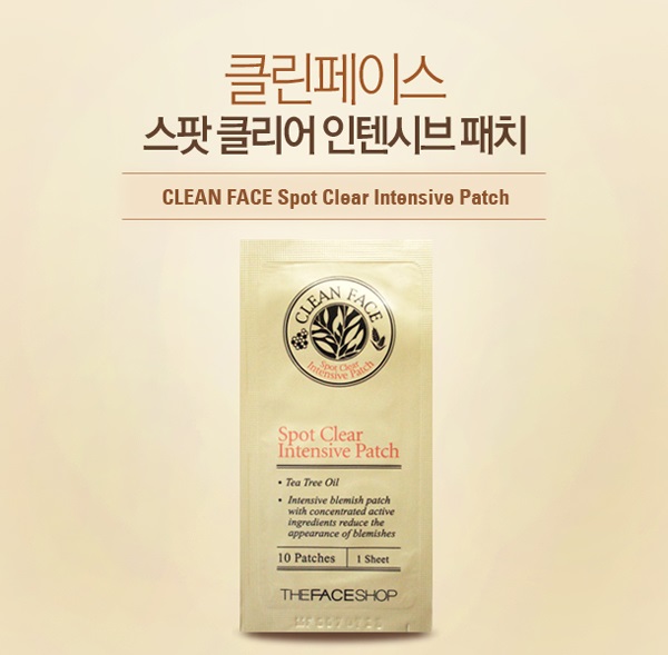 Mỹ phẩm Miếng dán trị mụn TheFaceShop Clean Face Spot Clear Intensive Patch miếng dán trị mụn Thefaceshop Clean Face Spot Clear Intensive Patch