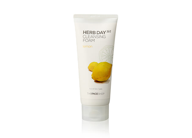 Mỹ phẩm Sữa rửa mặt TheFaceShop Herb Day 365 Cleansing Foam Lemon Sữa rửa mặt TheFaceShop Herb Day 365 Cleansing Foam Lemon