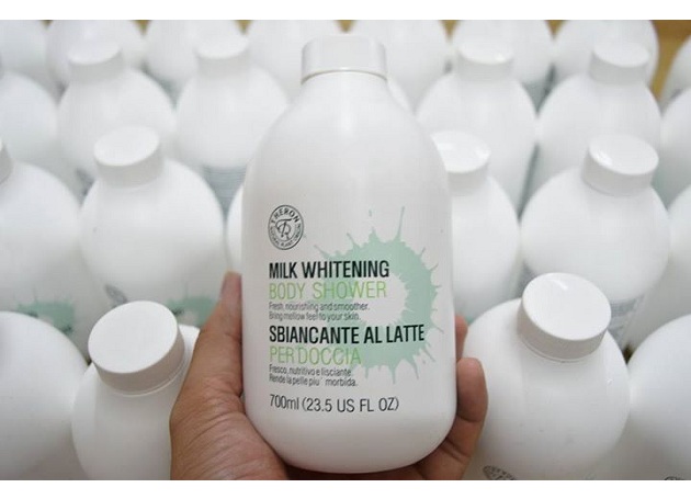 Mỹ phẩm Sữa tắm trắng dưỡng da THERON Milk Whitening Body Shower - Photo 4 Mỹ phẩm Sữa tắm trắng dưỡng da THERON Milk Whitening Body Shower - Photo 4