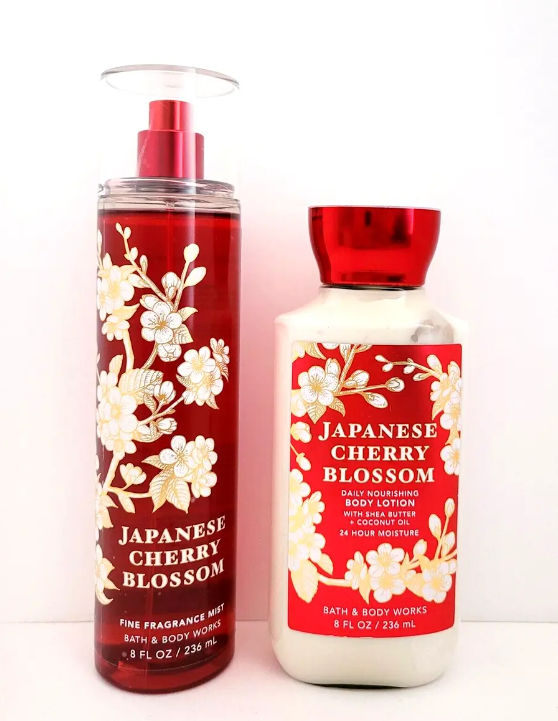 Bath & Body Works Japanese Cherry Blossom - ( Body Mist, Gel Tắm, Sữa Dưỡng Thể ) - Photo 3