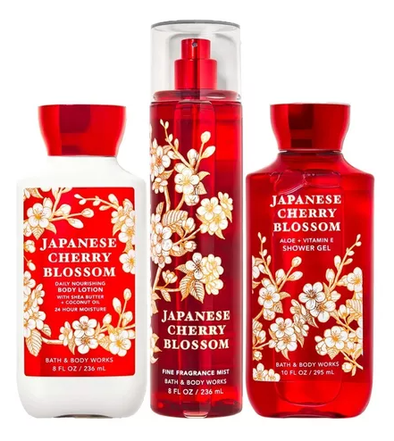 Bath & Body Works Japanese Cherry Blossom - ( Body Mist, Gel Tắm, Sữa Dưỡng Thể ) - Photo 5