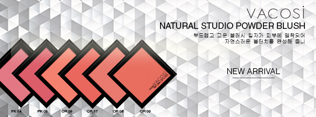 Trang điểm Phấn Má Hồng Vacosi Powder Blush Natural Studio - Photo 5 Má Hồng Vacosi SK|Color - Powder Blush Natural Studio - Photo 5